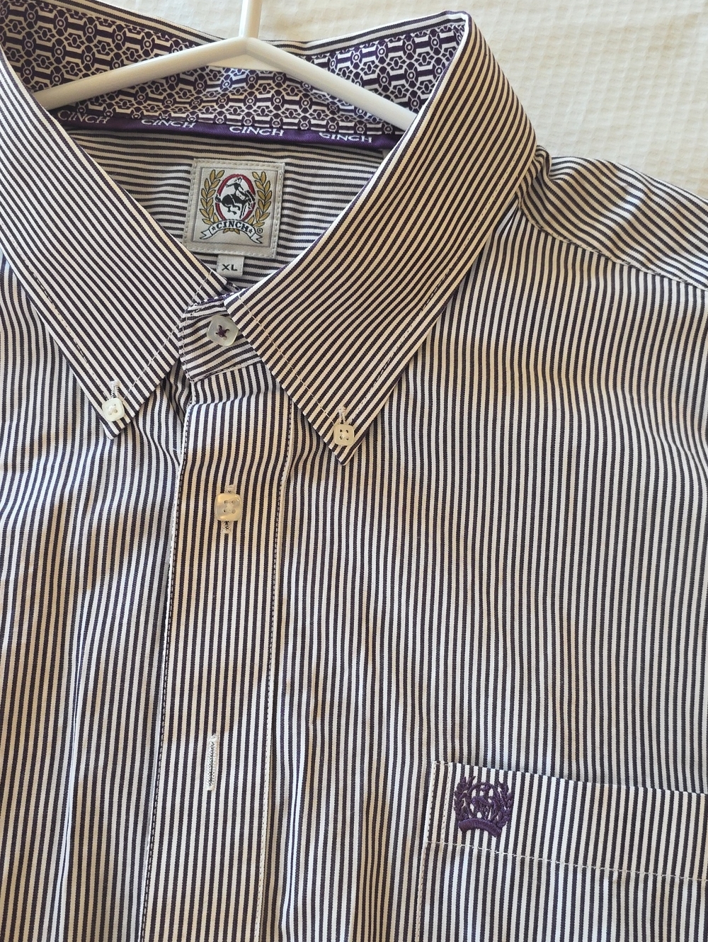 New CINCH long sleece western shirt XL